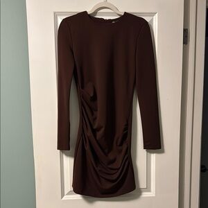 Zara Brown Dress